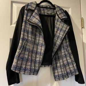 Tinley road contrasting blazer